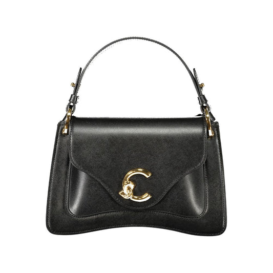 Black Leather Women Handbag