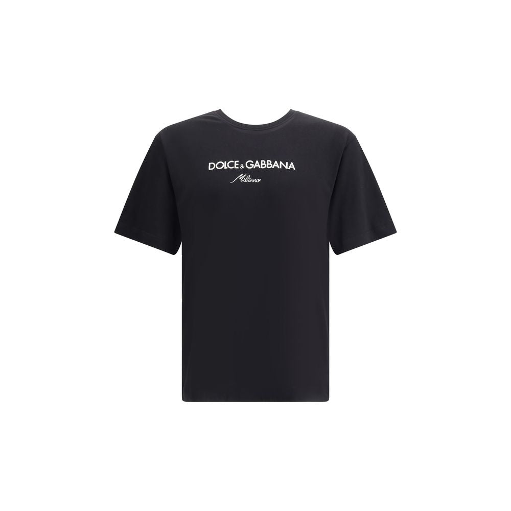 Black Cotton T-Shirt