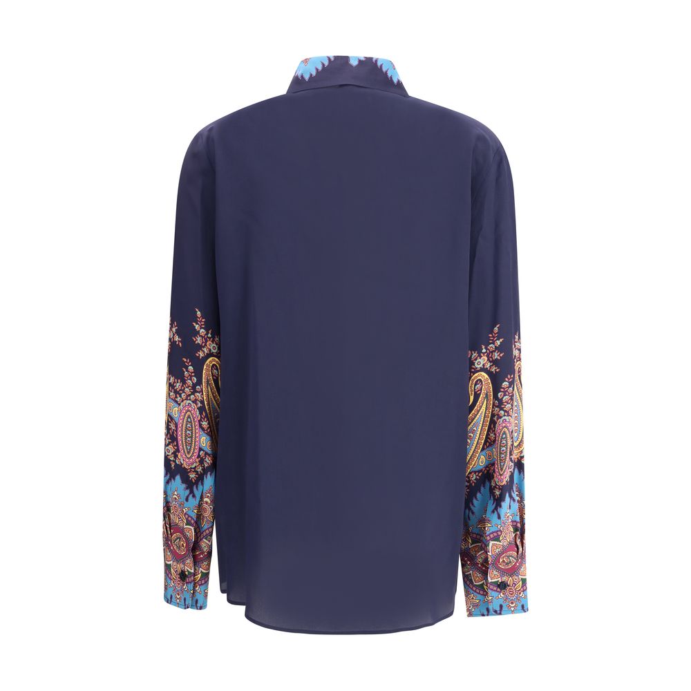Silk Shirt Paisley print