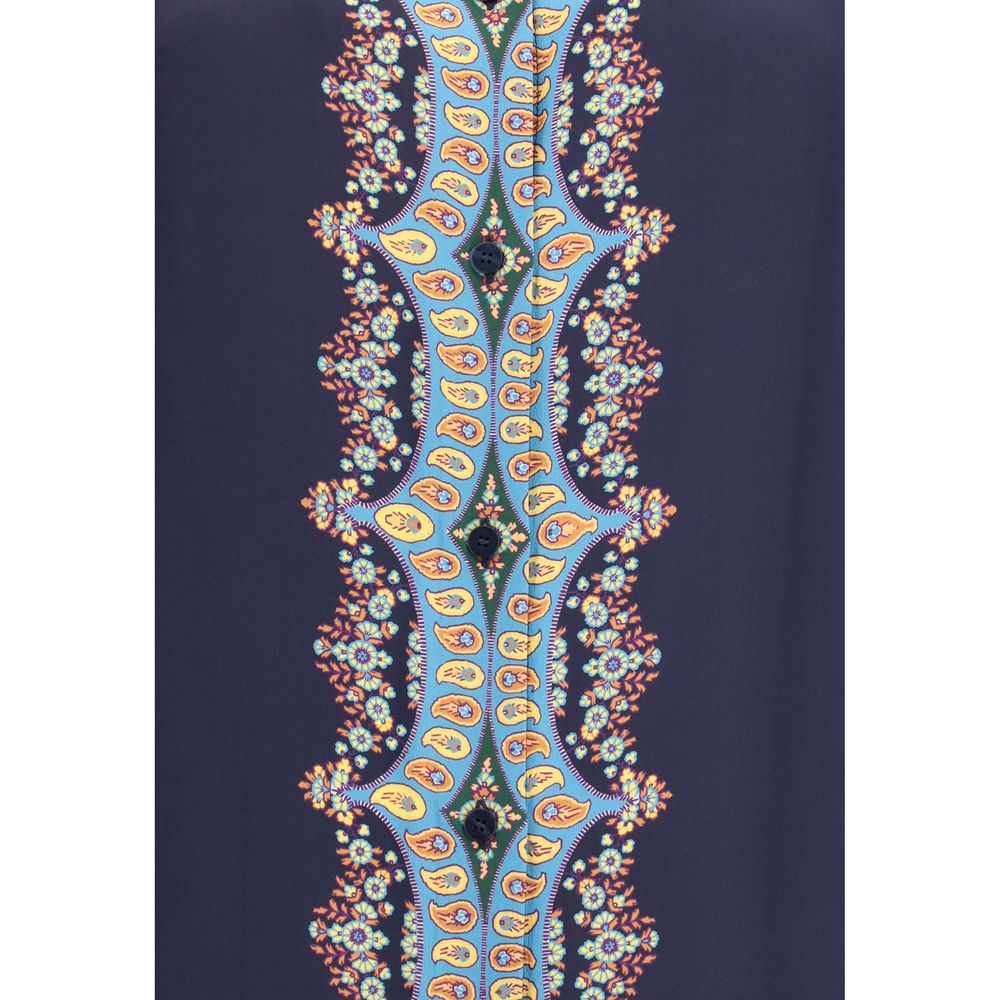 Silk Shirt Paisley print