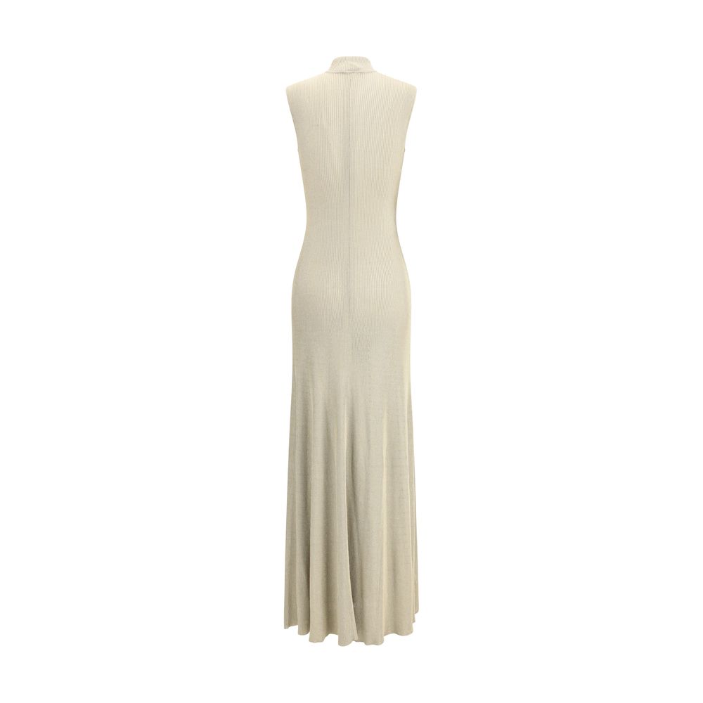 Lurex knit long Dress