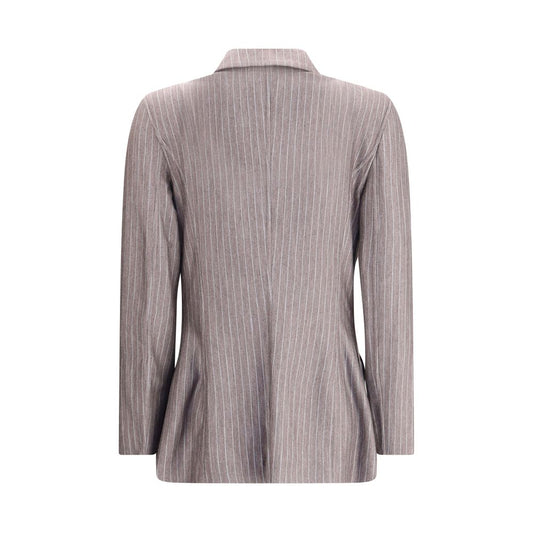 Brown Cashmere Blazer