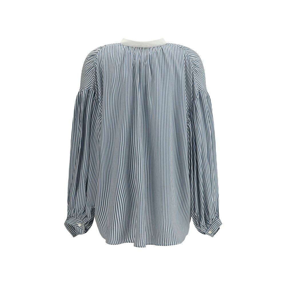 Striped Shirt with wide sleeves