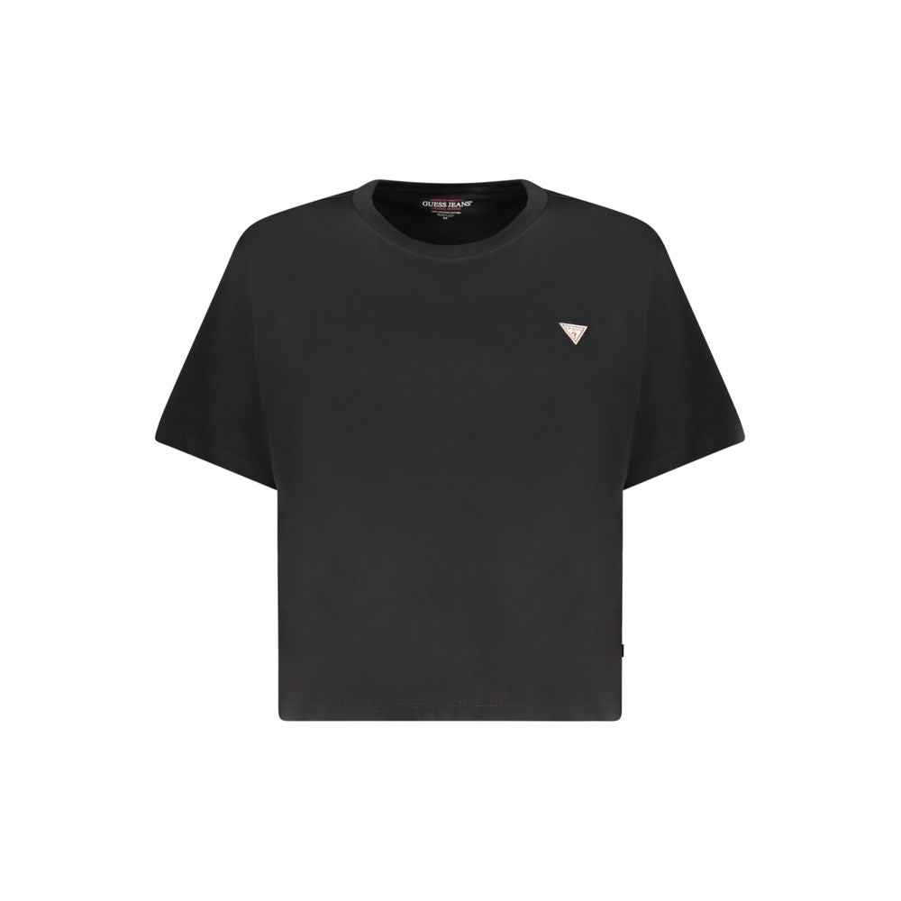 Black Cotton Women Top