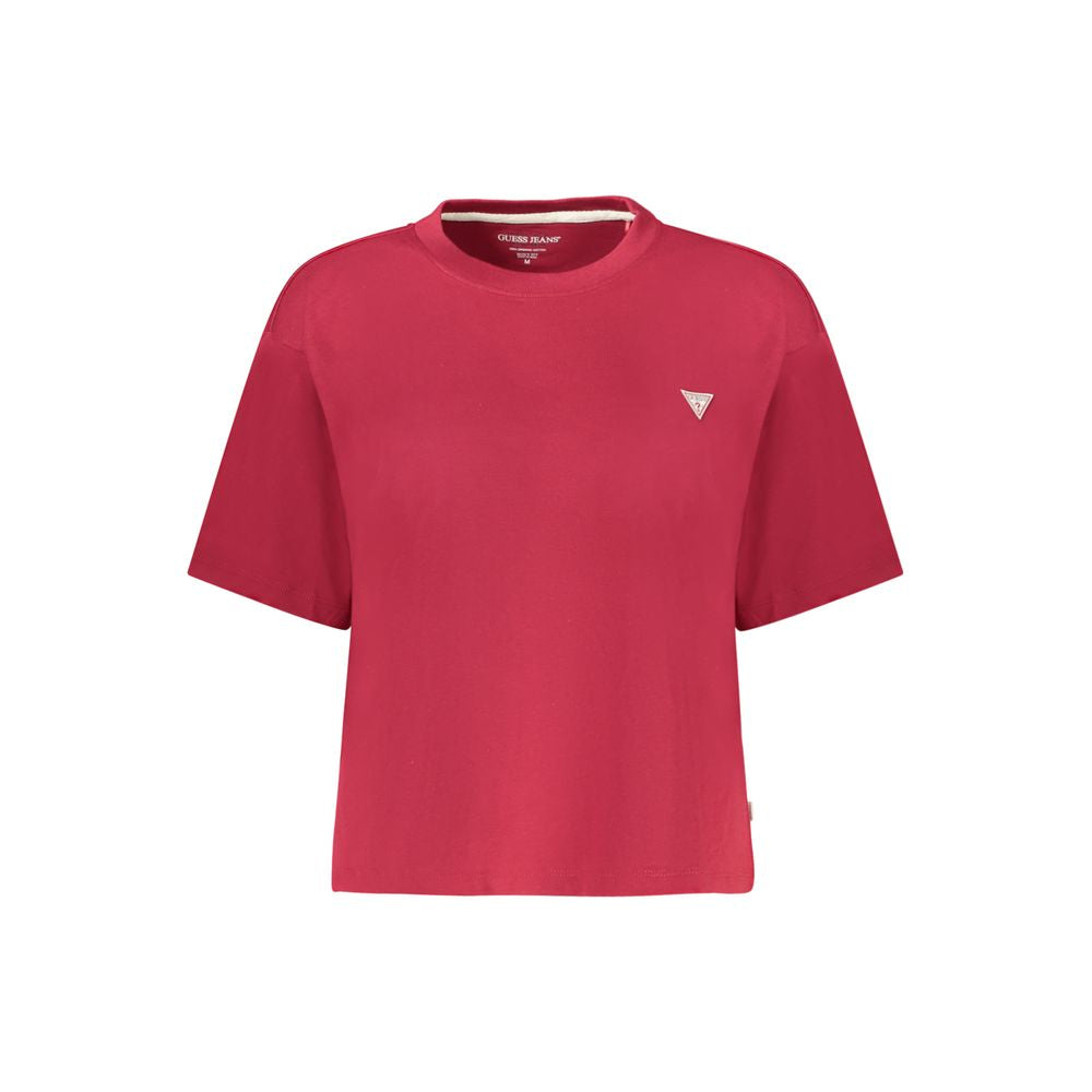 Red Cotton Women Top