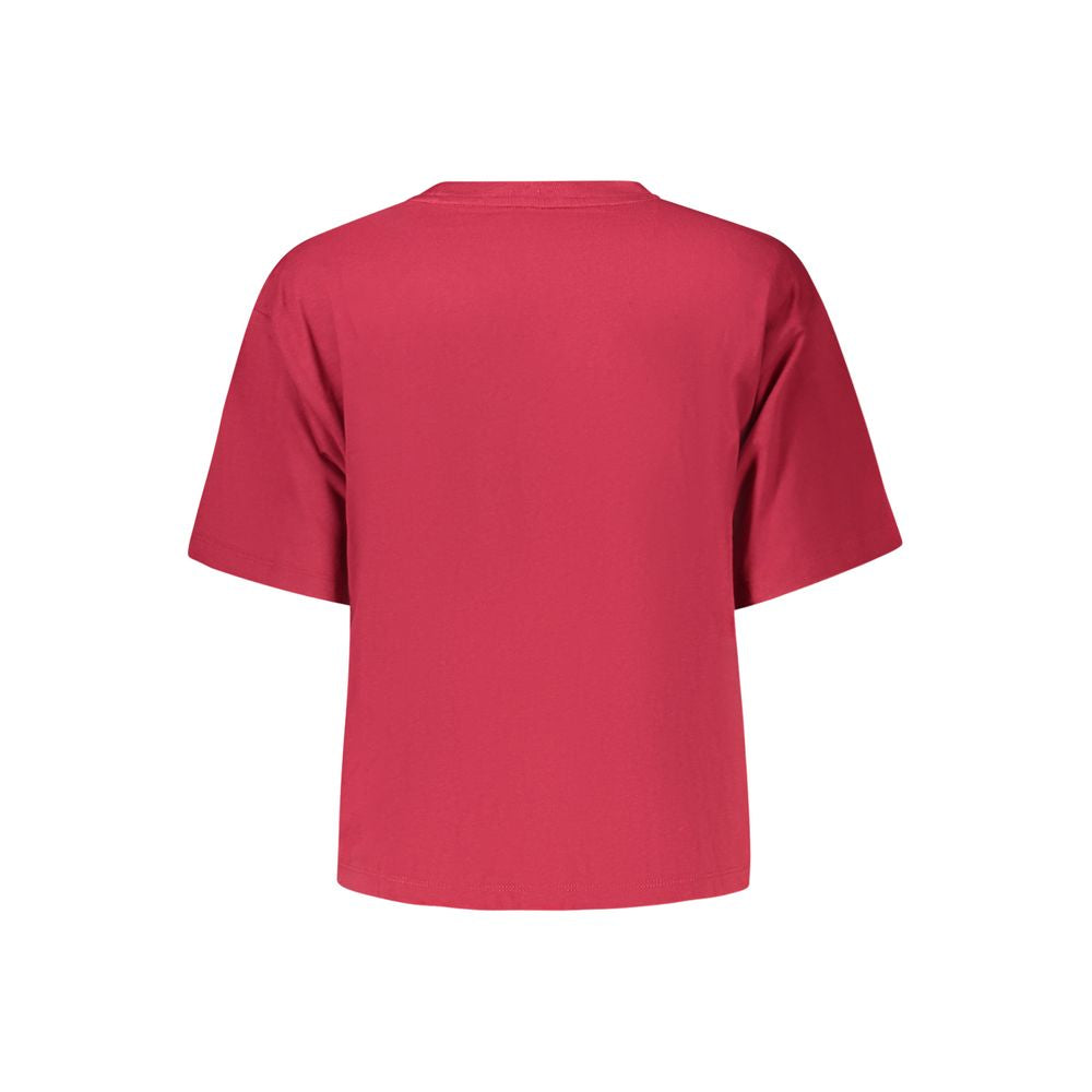 Red Cotton Women Top
