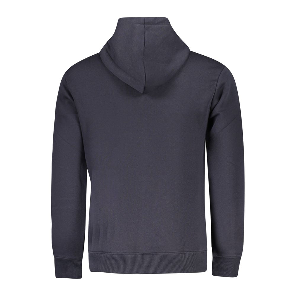 Blue Cotton Men's Sweatshirt