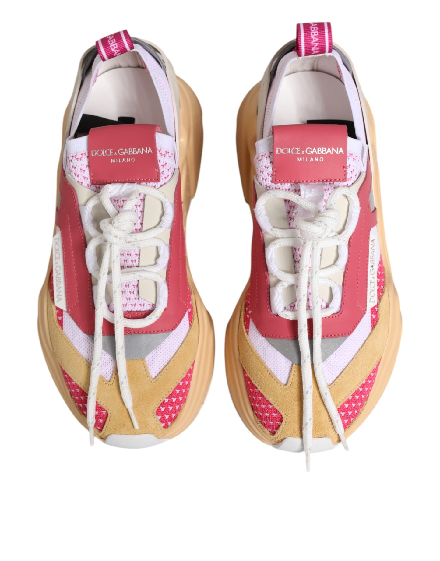 Multicolor Leather Daymaster Low Top Sneakers Shoes