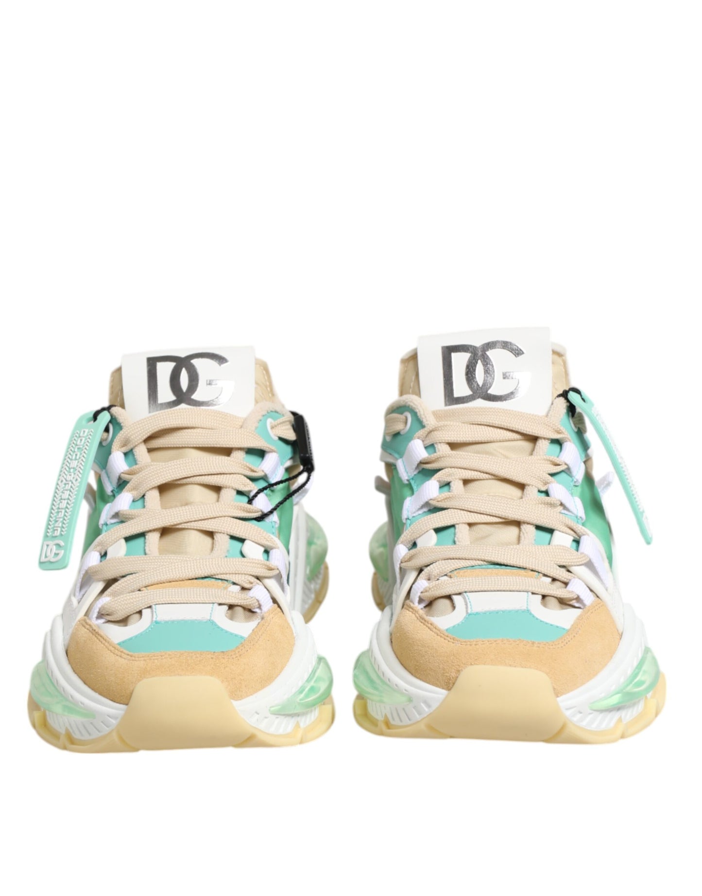 Multicolor Leather Airmaster Low Top Sneakers Shoes