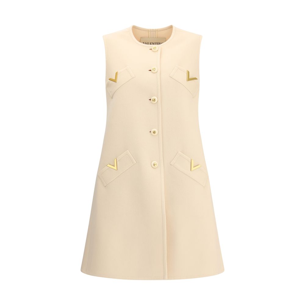 Cream Fleece Wool Clothing