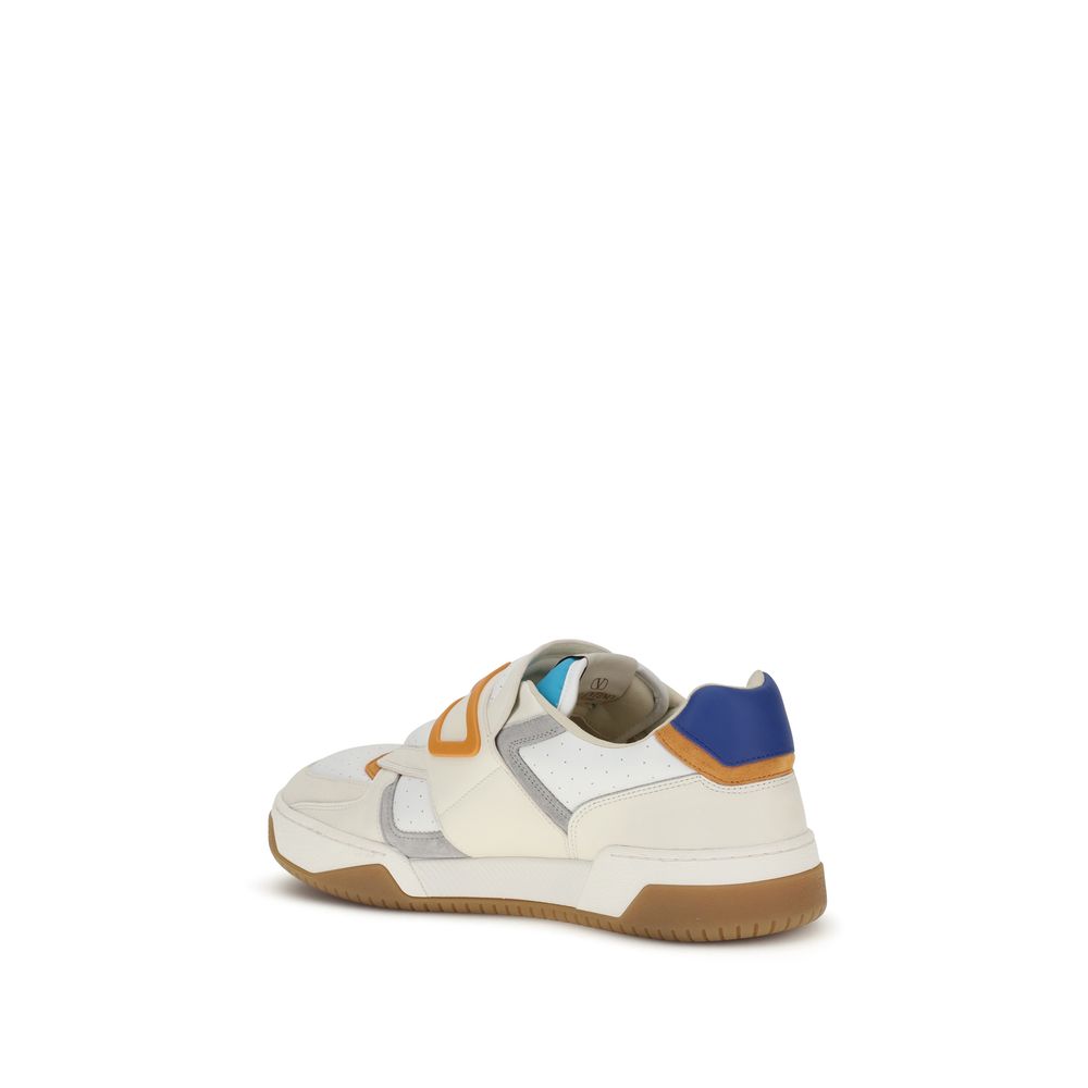Multicolor Calf Leather Bos Taurus Athletic Sneakers