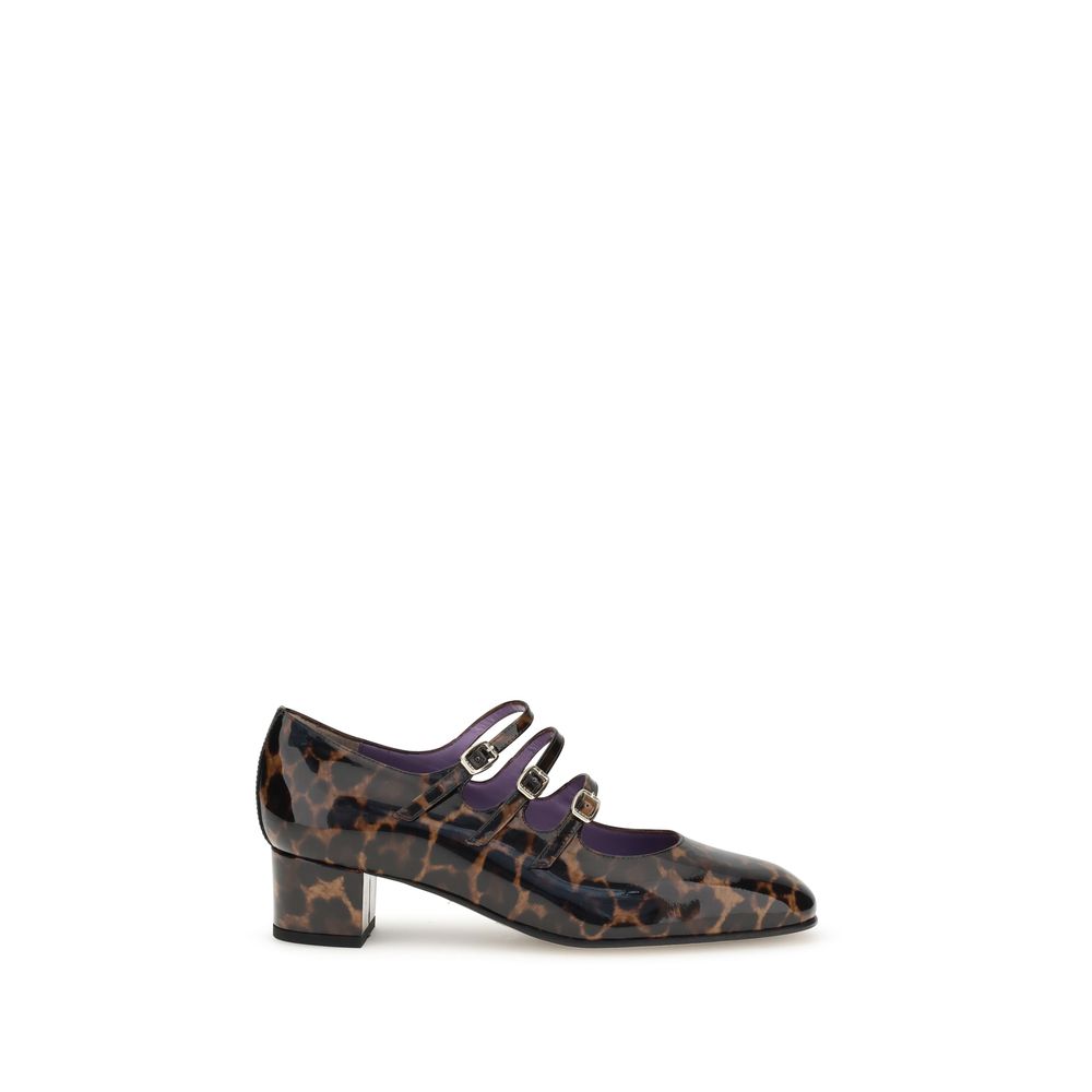 Kina Mary Jane Pumps leopardate