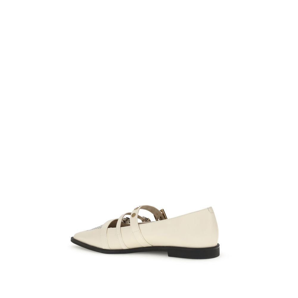 Studded Ballerinas