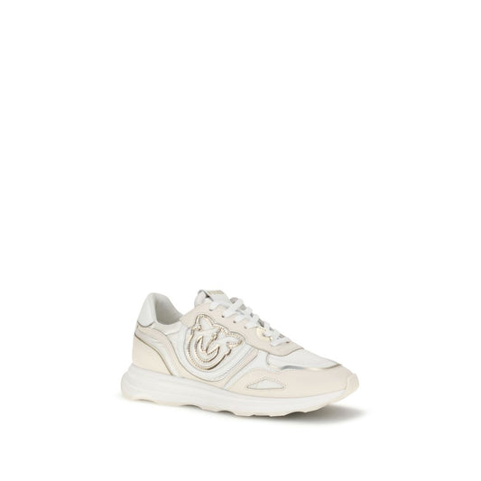 Suede Zoe Sneakers with logo