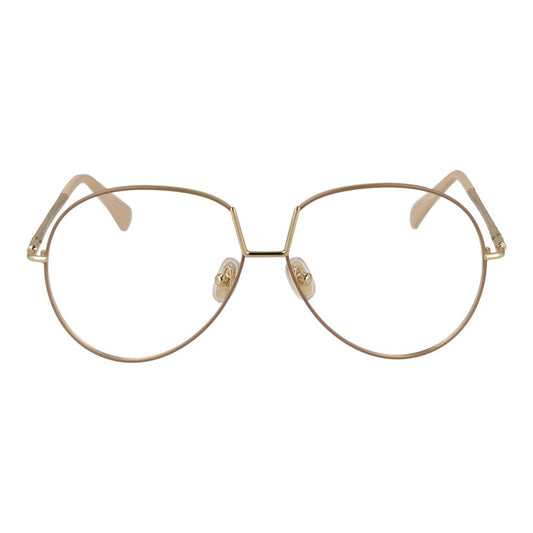 Beige Metal Glasses (Frames)