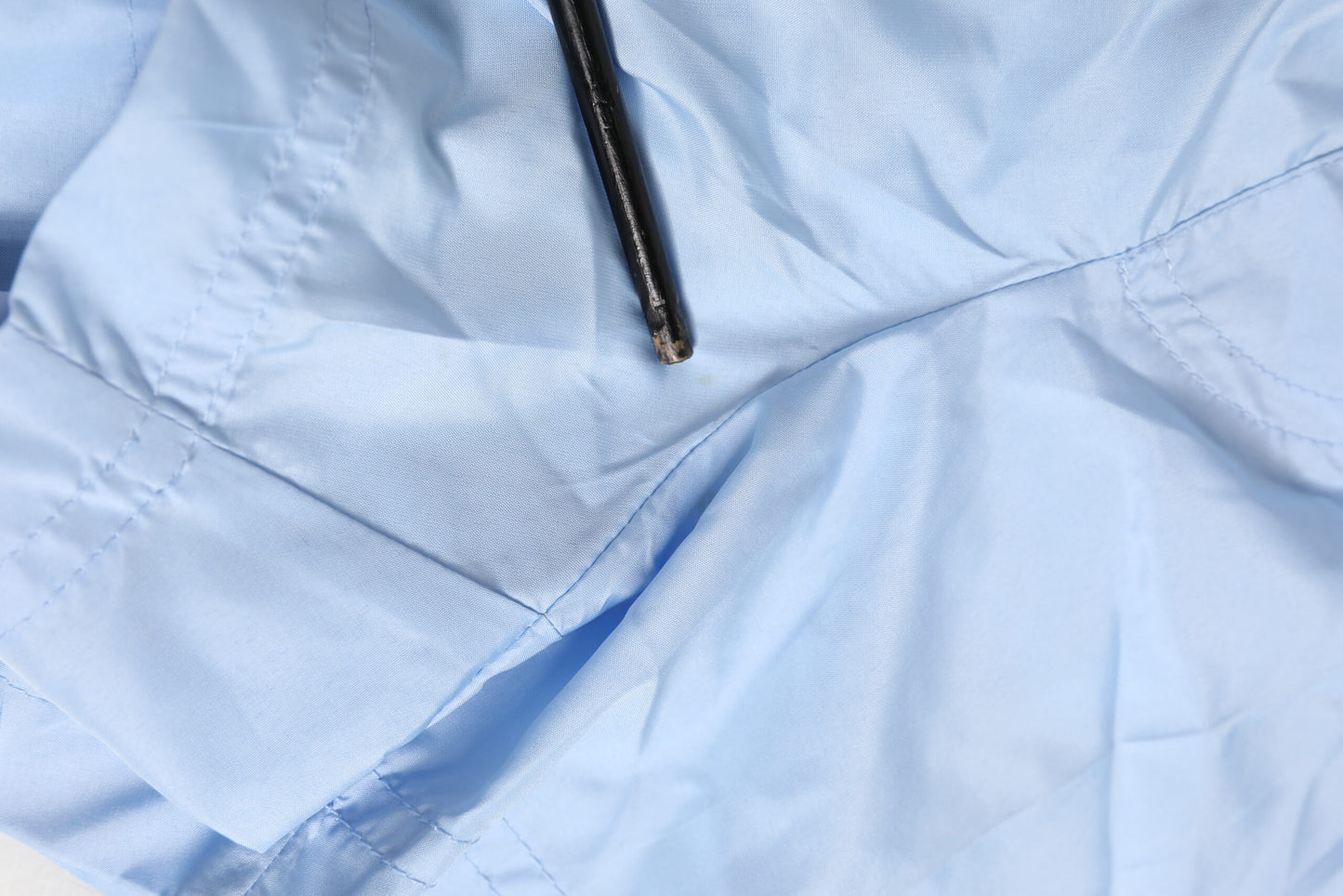 Light Blue Nylon DG Logo Tape Men Shorts Swimwear