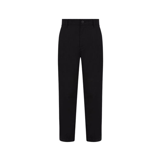 Black Recycled Cotton Pant