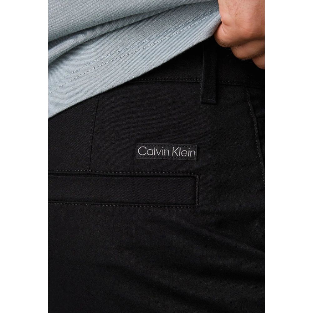 Black Recycled Cotton Pant