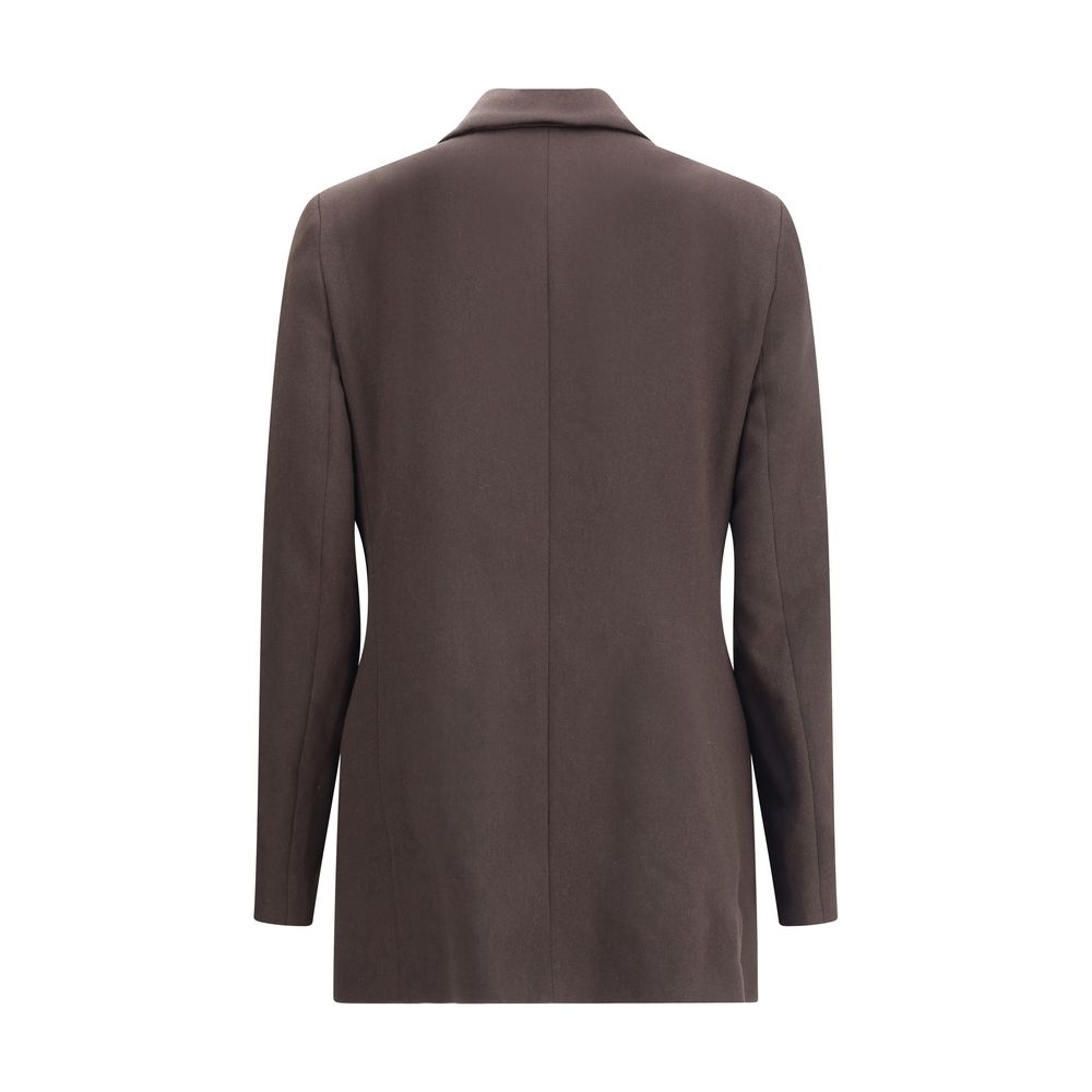 Single-breasted wool Blazer