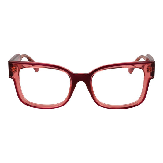 Red Stainless Steel Glasses (Frames)