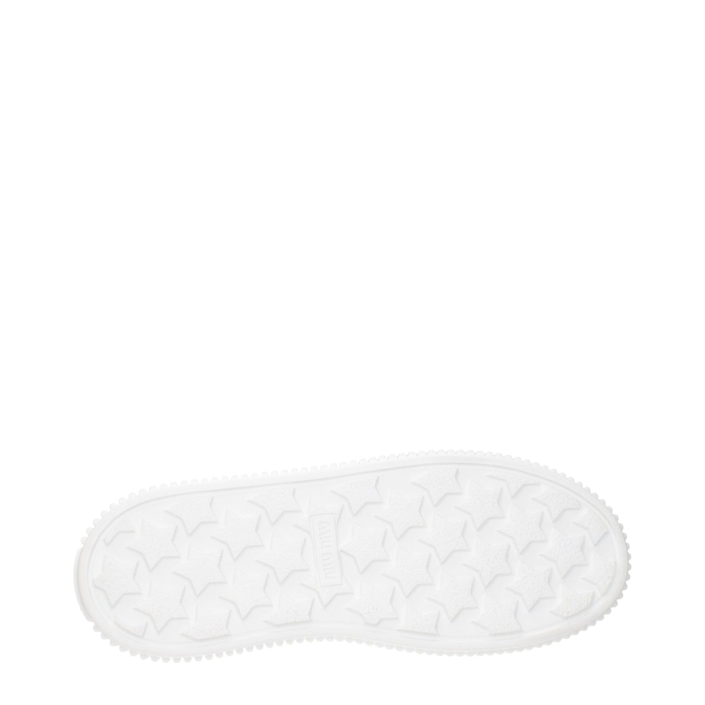 Beige Fabric Platform Sneakers