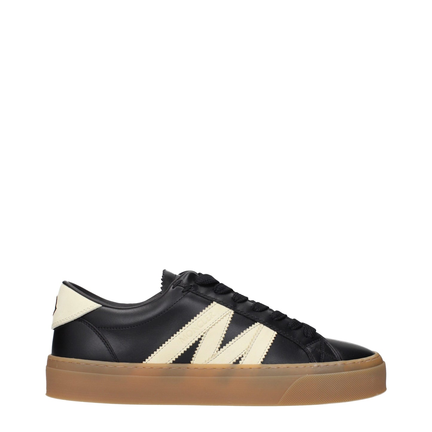 Black Leather Low Tops