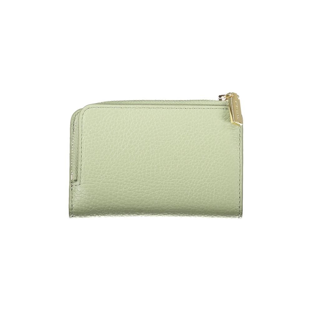 Green Leather Women Wallet