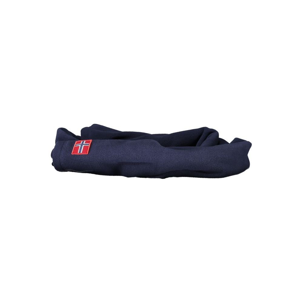 Blue Polyester Men Cap Set