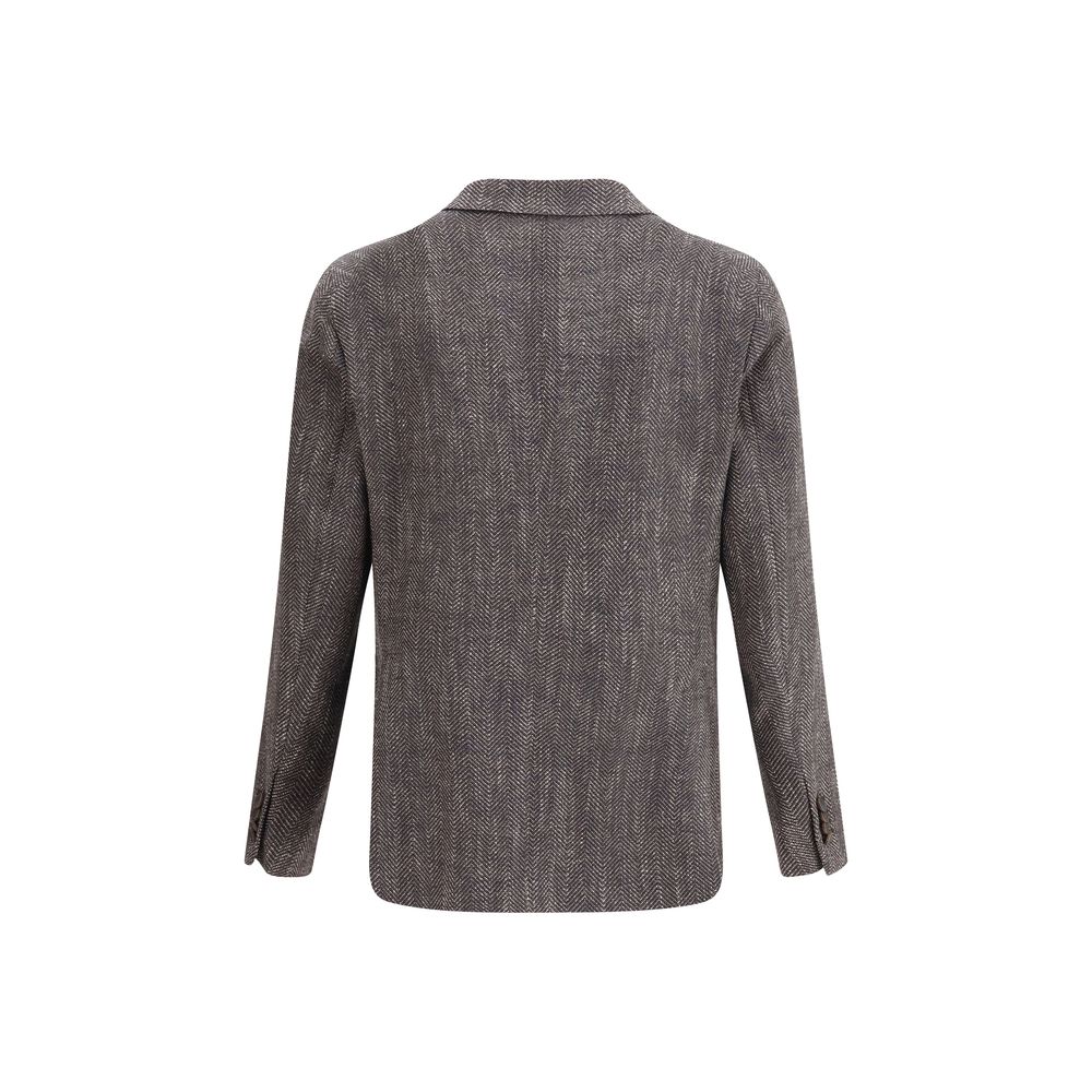 Herringbone patterned Blazer