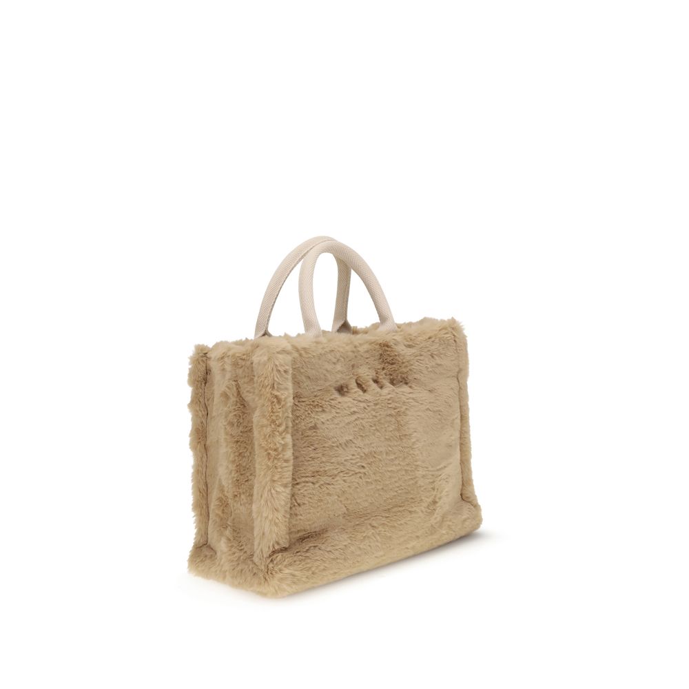 Small Basket Tote Bag