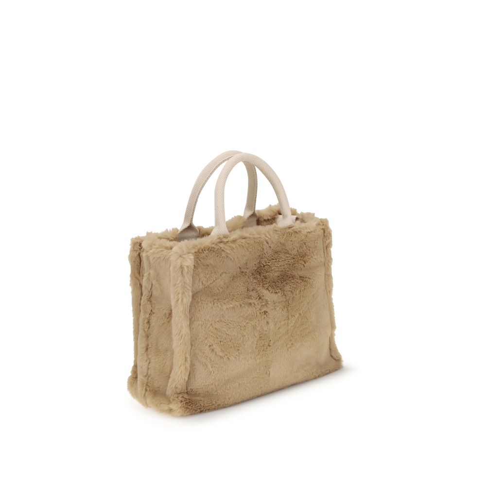 Small Basket Tote Bag