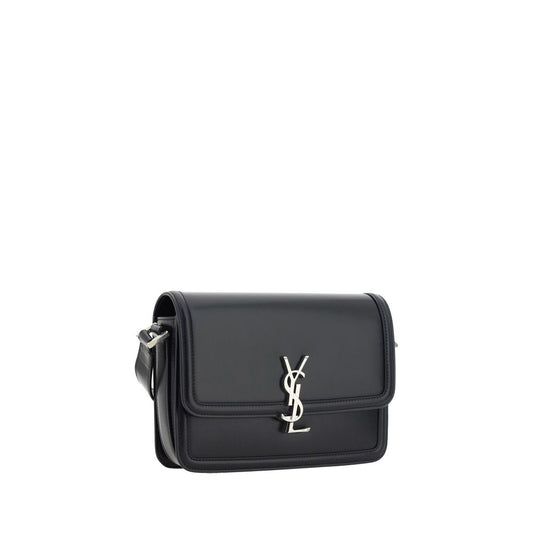Black Calf Leather Bos Taurus Shoulder Bag