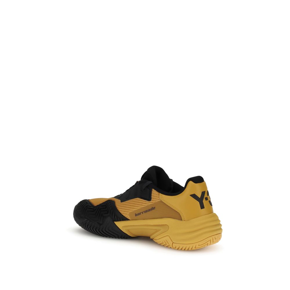 Yellow Rubber Athletic Sneakers