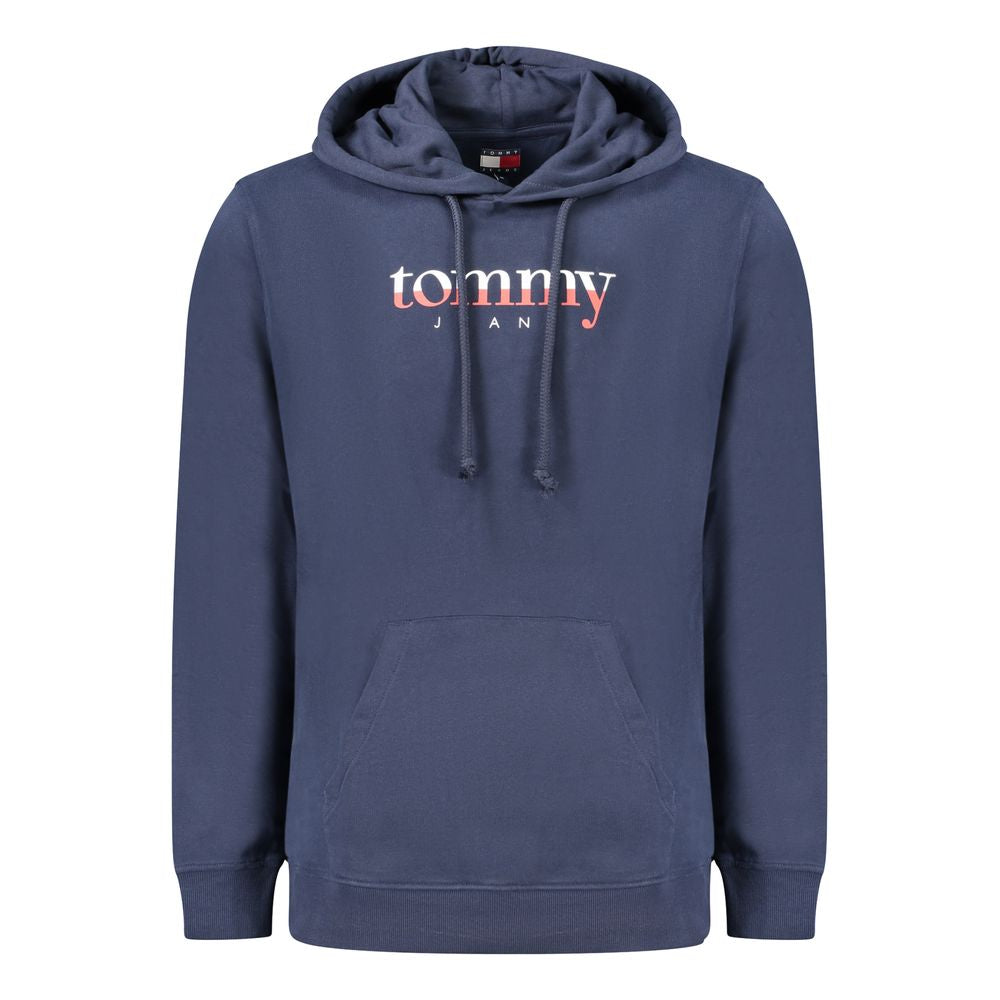 Blue Cotton Men Sweater