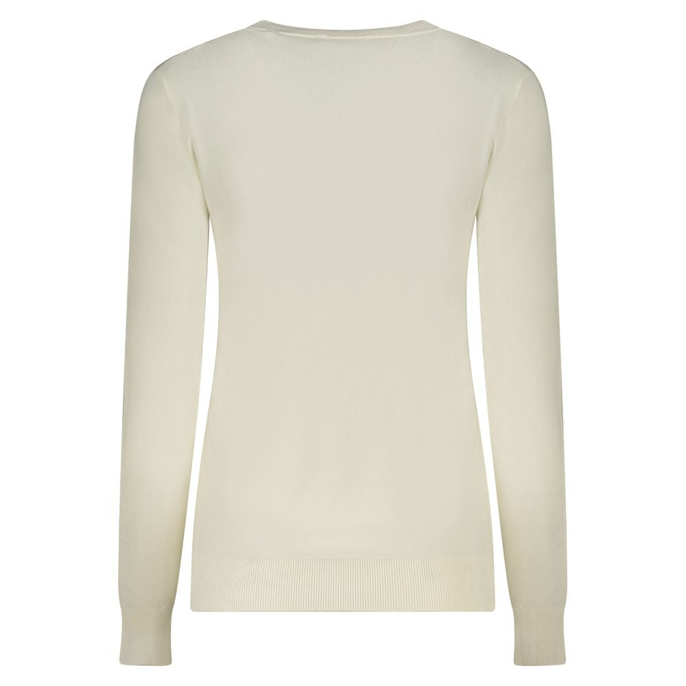 Bianco Viscosa Women's Long-Sleeved T-Shirt