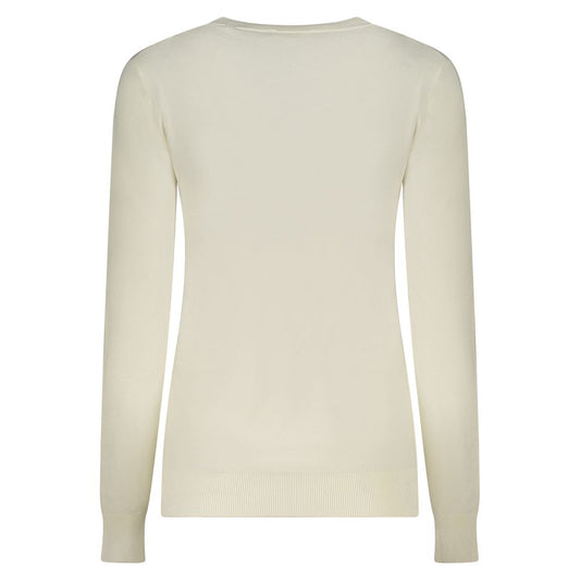 Bianco Viscosa Women's Long-Sleeved T-Shirt
