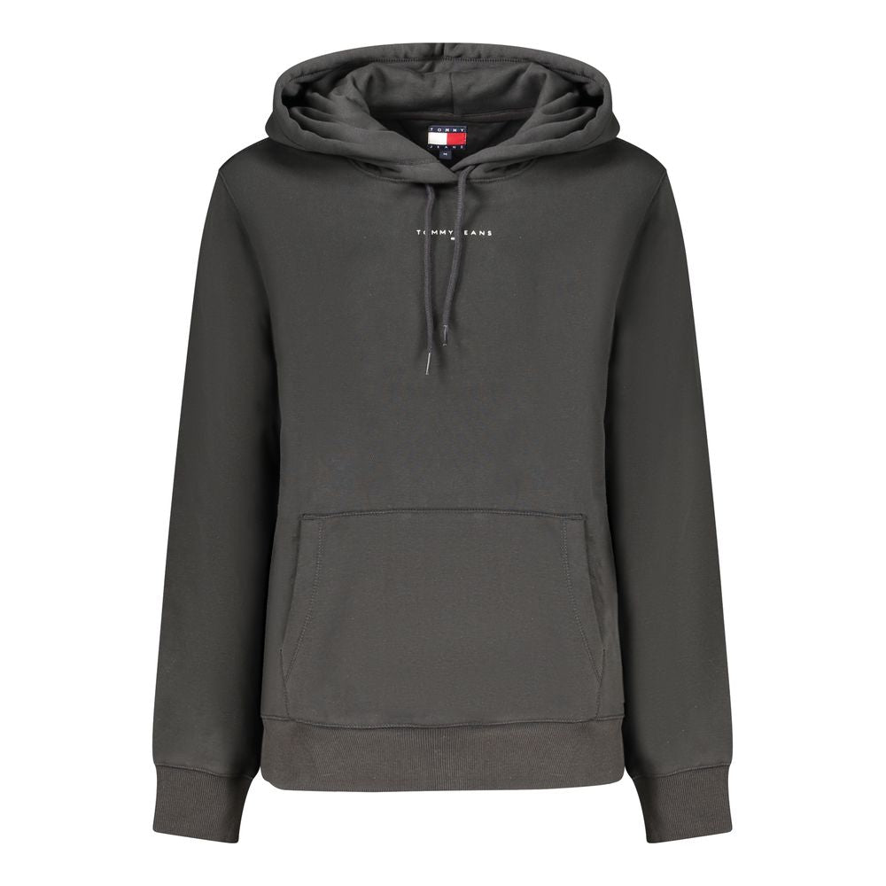 Black Cotton Women Sweater