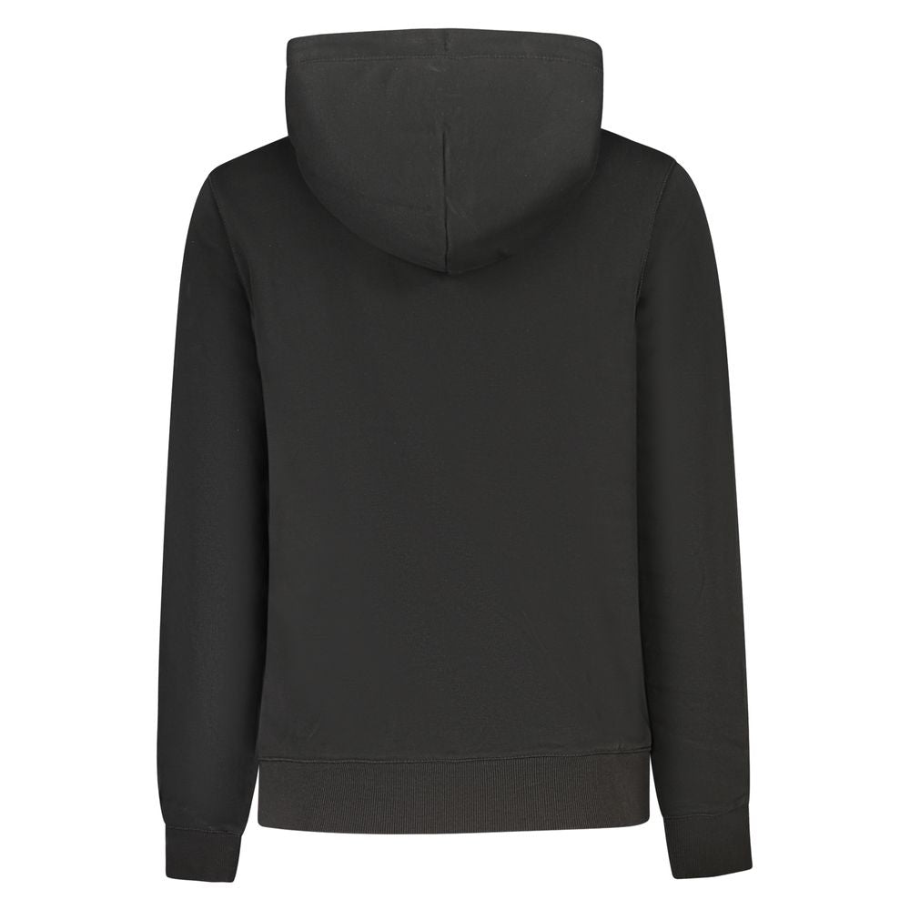 Black Cotton Women Sweater