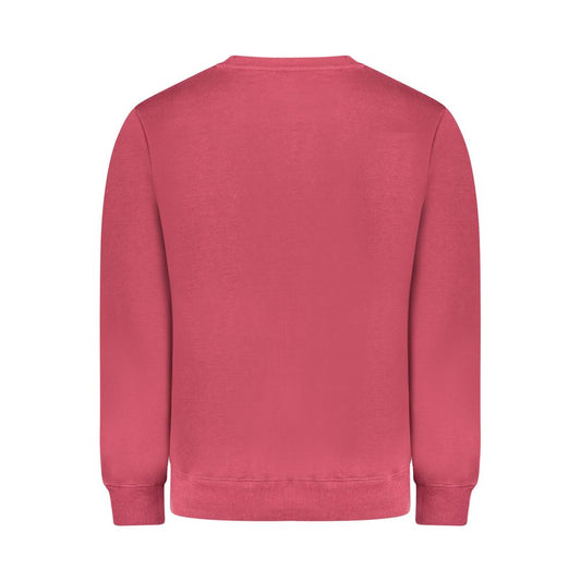 Red Cotton Men's Sweatshirt