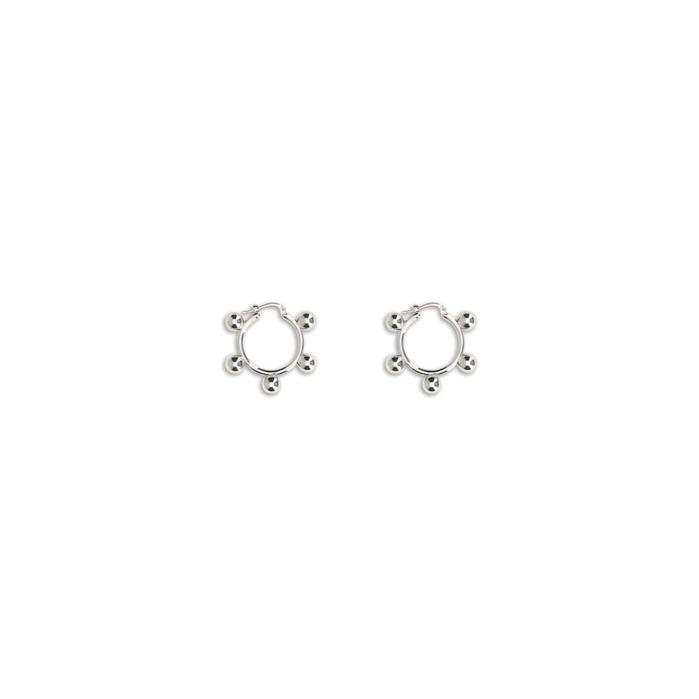 Silver Brass Earrings
