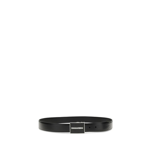 Black Calf Leather Bos Taurus Regular Belt