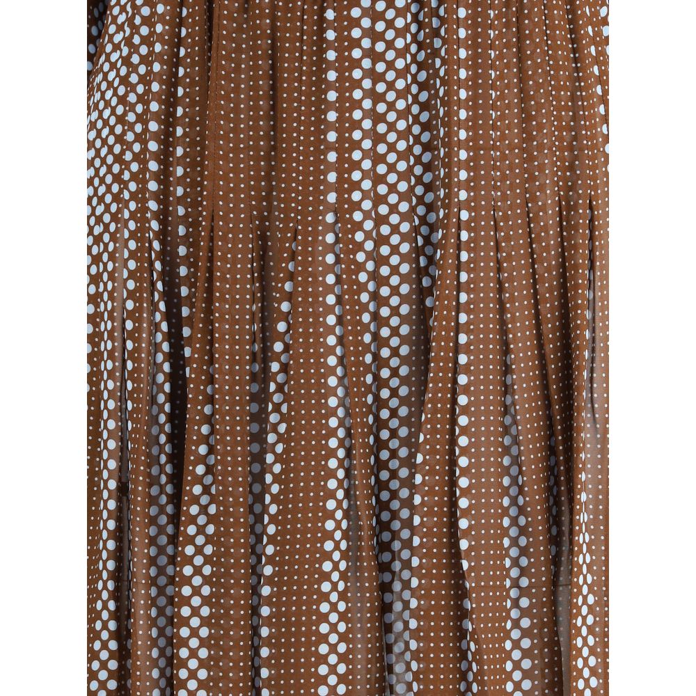 Wimbledon georgette midi Dress