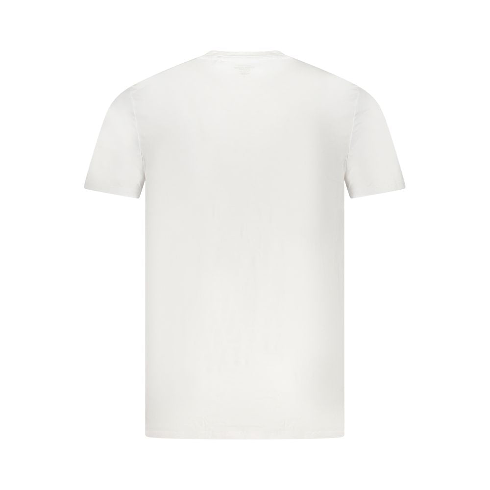 White Elastane T-Shirt