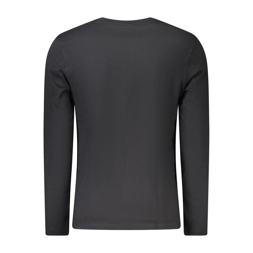 Black Cotton Men TShirt