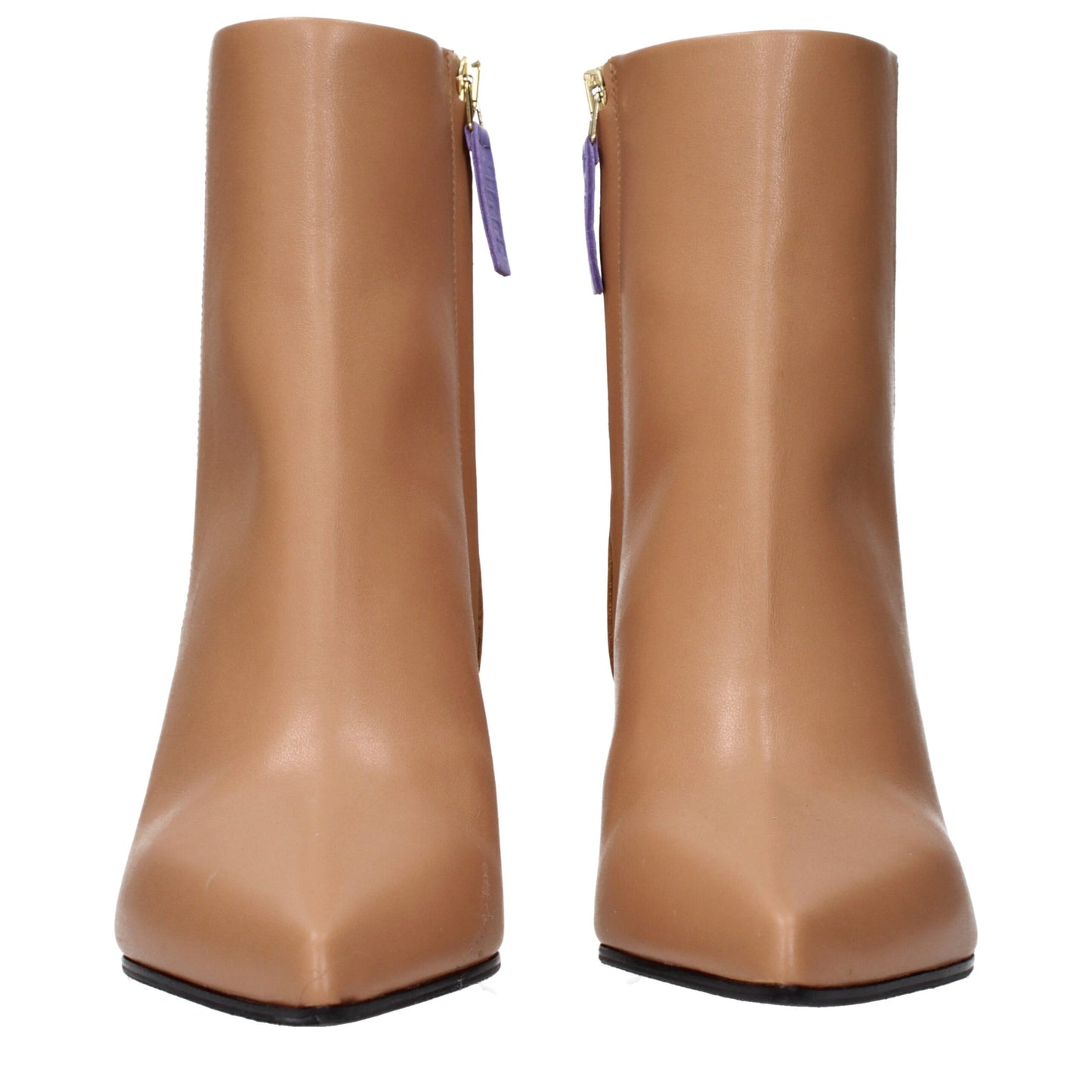 Brown Leather Ankle Boots