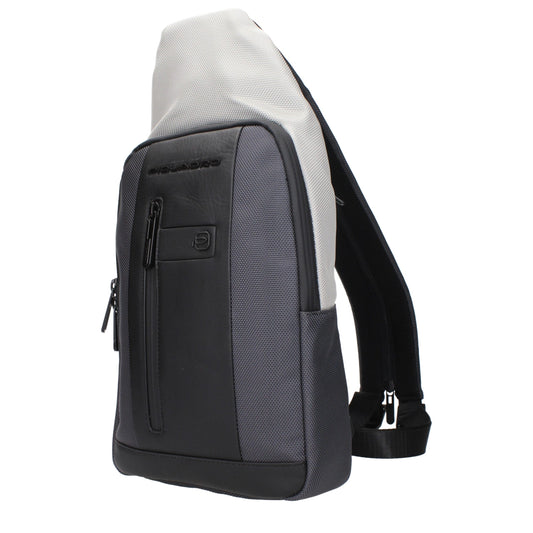 Gray Fabric Backpack