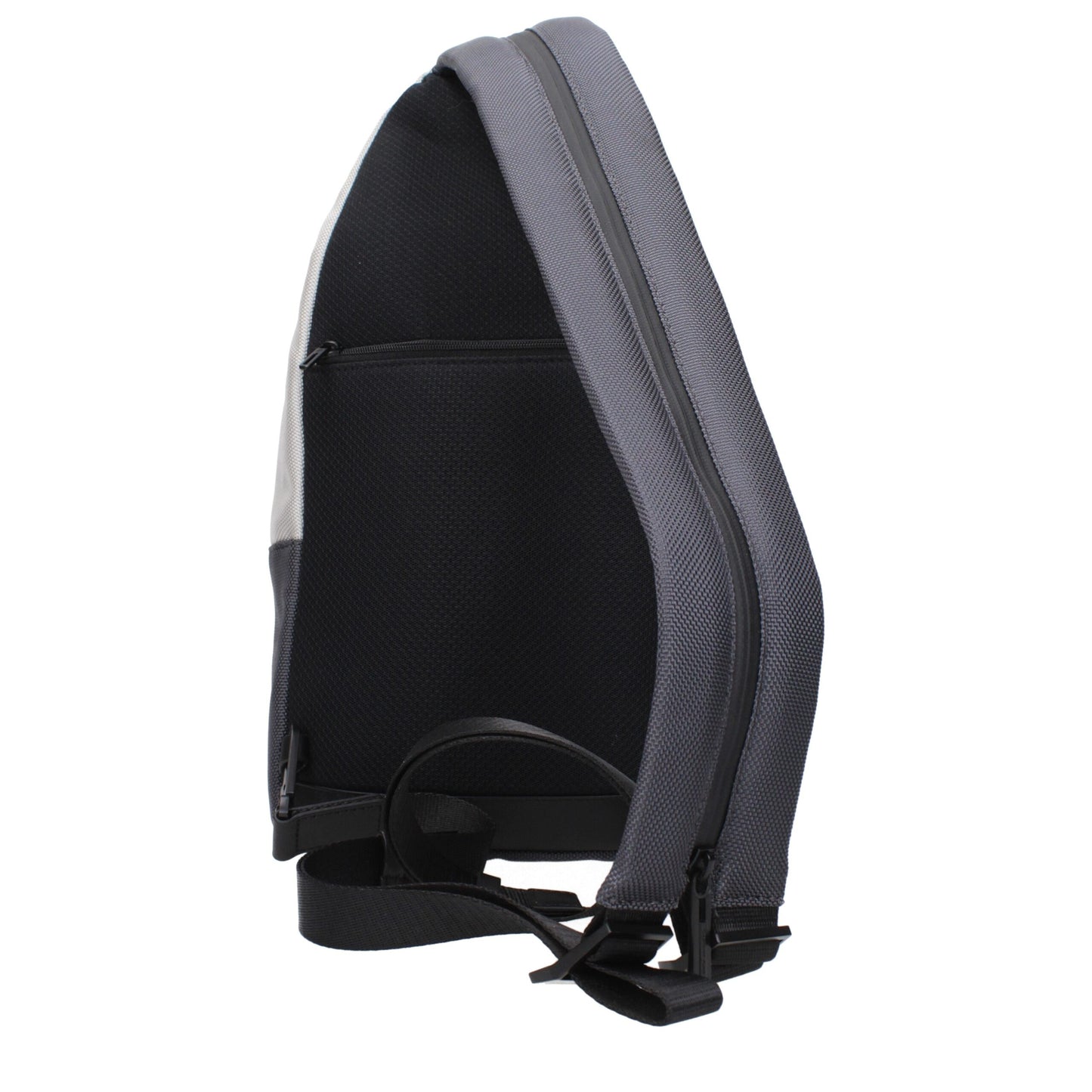 Gray Fabric Backpack