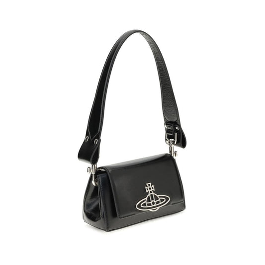 Black Other Fibres Shoulder Bag