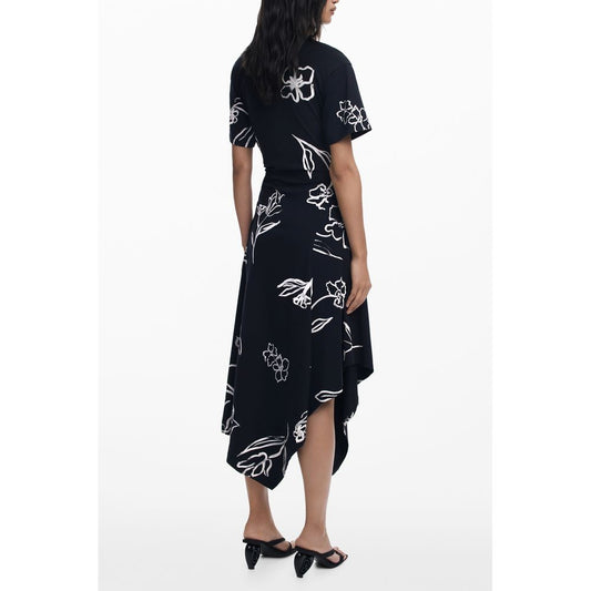 Black Cotton Women Dress
