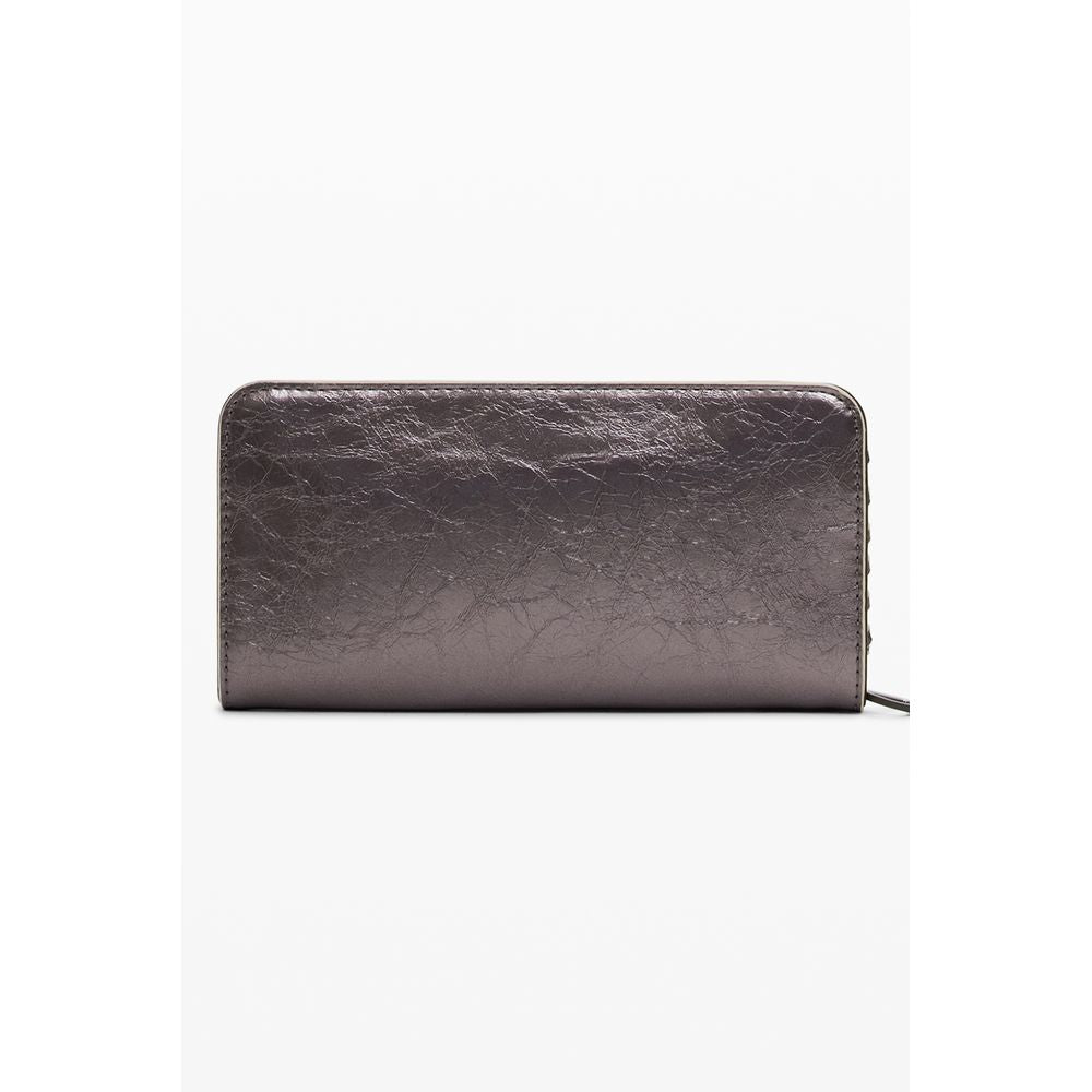 Bronze Polyethylene Women Wallet
